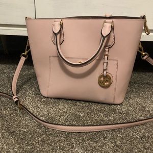 MK pink purse with wallet